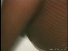 Chica, Negro, Ébano, Lencería, Pantaletas