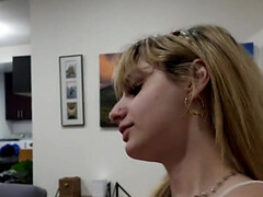 Leie, Blondine, Besamung, Freundin, Hd, Selbstgemacht, Pov, Muschi