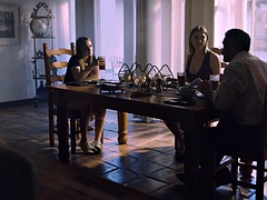 美女, デカパイ, ぽちゃ, カップル, エロティック, 馬乗り, ソフトコア, ティーン