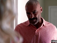 Khloe Kingsley taste huge cock of his stepdad