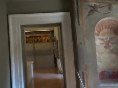 Leie, Braunhaarige, Flashen, Freundin, Im freien, Pov, Öffentlich, Muschi