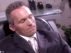 Большой член, Большие сиськи, Блондинки, Грудастые, Натуральные сиськи, В офисе, Секретарша, Втроем