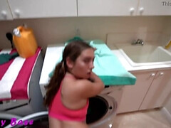 Gros cul, Frère, Queue, Faciale, Petite femme, Soeurs, Tabou, Adolescente