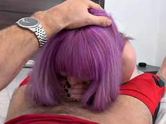 デカチン, フェラチオ, 開帳, ハメ撮り, オッパイの