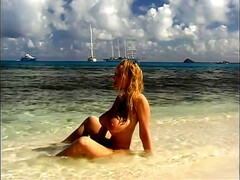 Leie, Strand, Grosse titten, Vollbusig, Kompilation, Masturbation, Natürlichen titten, Pornostars