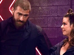 茶髪の, 巨乳な, 中出し, イマラチオ, チン, バック, オマンコ, オッパイの