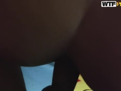 Anal, Gafas, Al aire libre, Perforación, Público