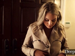 Pijpbeurt, Rondborstig, Hondjeshouding, Sperma in gezicht, Ondergoed, Natuurlijke tieten, Kut duiken, Tieten likken