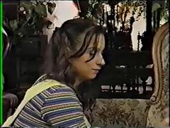 フェラチオ, ダブル開発, グループ, ハードコア, ティーン, 三人, オッパイの, ヴィンテージ