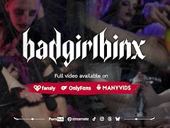 Enthousiasteling, Bondage discipline sadomasochisme, Stel, Vrouw, Gotisch, Hardcore, Masturbatie, Speelgoed