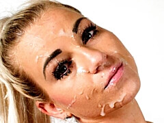 Awesome doggy style fuck with a long-legged blonde Lucy P