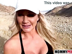 ブロンド, フェラチオ, 兄弟, 家族, 姉妹, 義母, ティーン, 三人