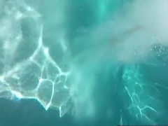 Красотки, Большие сиськи, Блондинки, Забавное, Мастурбация, Бассейн, Порнозвезда