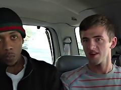 Cameron gets fucked by two white guys