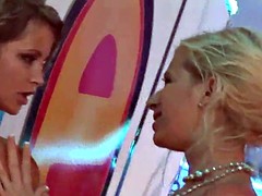 Wet bitches dancing at sex party