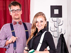 Amateur, Verga grande, Mamada, Estilo perrito, Oficina, Coño, Secretaria, Adolescente