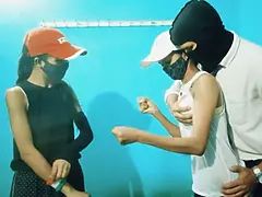 18, 彼女, Hd, インド人, 女子高生, 叫ぶ, 教師, 三人