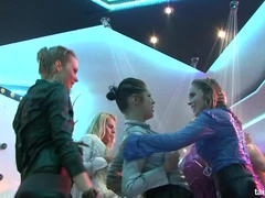 Habillées, Interracial, Cuir, Léchez, Orgie, Chatte, Douche, Jarretelles