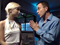 Lieveling, Grote lul, Zwart, Blond, Pijpbeurt, Man die toekijkt, Zwart, Interraciaal