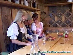 Анальный секс, Немки, Оргии, Вечеринка, Втроем