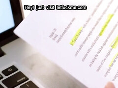 18 jaar, Grote lul, Pijpbeurt, Sperma in gezicht, Hardcore, Interraciaal, Lerarin, Tiener