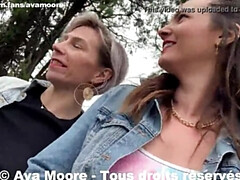 Leie, In den arsch, Grosser schwanz, Braunhaarige, Spermaladung, Französisch, Muschi, Realität