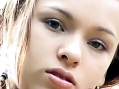 18 jaar, Enthousiasteling, Kont, Blond, Vrouw, Hardcore, Masturbatie, Klein