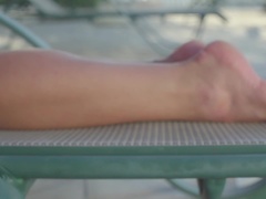 Жопа, Бикини, Ноги, Натуральные сиськи, Пирсинг, Бассейн, Киски, Сиськи