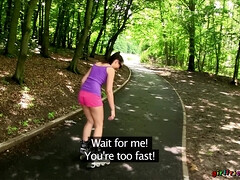 Bad, Blondine, Stiefel, Braunhaarige, Lesbisch, Im freien, Muschi, Socken