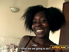 Afrikanisch, Leie, Blasen, Hundestellung, Schwarz, Hd, Pov, Dürr