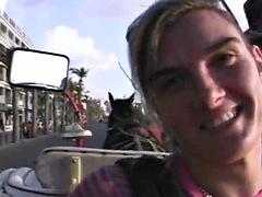 ディルド, 露出狂, ドイツ人, ハードコア, 淫乱熟女, アウトドア, 剃毛, フェラする