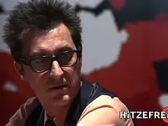 イく瞬間, 顔射, ドイツ人, Hd, 小柄, 赤毛, 叫ぶ, タトゥー