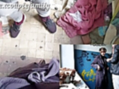 Likken, Moeder, Buiten, Openbaar, Kousen