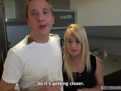 美人, ブロンド, チェコ, 眼鏡, なめる, 自然山雀, オージー, ティーン