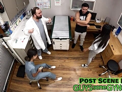 Amateur, Anal, Entre bastidores, Cfnm, Médico, Examen, Enfermera, Próstata
