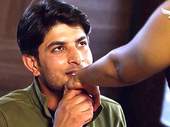 デカパイ, 茶髪の, カップル, ドレス, エロティック, Hd, インド人, キス