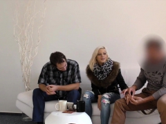 Blonde, Sucer une bite, Cocu, En levrette, Hd, Pov, Réalité, Adolescente