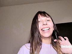 Teen (18+) latina, teen (18+), brown sphincter