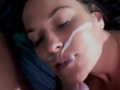 Sperma im mund