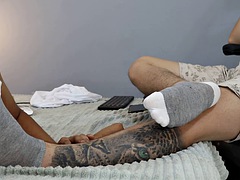 女装男装, 黒人, 足, フェティッシュ, 足フェチ, ゲイ, ラティーナ, 下着