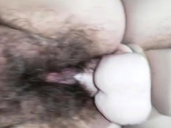 Enthousiasteling, Harig, Masturbatie, Rijpe lesbienne, Alleen, Speelgoed, Webcamera