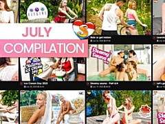 18 jaar, Grote kont, Grote lul, Pijpbeurt, Compilatie, Hondjeshouding, Natuurlijke tieten, Tiener