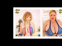 Sara Jay & Samantha 38 G in hook-up with 2 fat black cocks