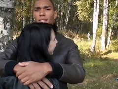 Anal, Brunette brune, Poupée, Faciale, Masturbation, De plein air, Public, Plan cul à trois