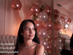 お尻, デカ尻, デカパイ, 巨乳な, ラティーナ, 下着, 一人, オッパイの