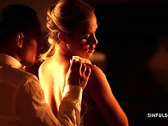 Novia, Madura, Pareja, Vestido, Marido, Lamidas, Orgasmo, Boda