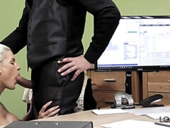 Vorstellungsgespräch, Blondine, Vollbusig, Paar, Hd, Milf, Mutti, Geld