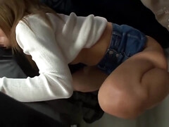 Japan porn in public metro blowing off