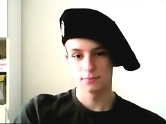 Любители, Геи, Мастурбация, Соло, Униформа, Вебкамера