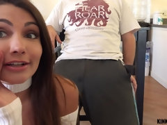 Pijpbeurt, Mollig, Vingeren, Likken, Masturbatie, Rijden, Douche, Tiener